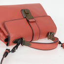 BOTTEGA VENETA Hand Bag Leather 2way Pink Auth 133343V-6