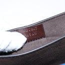 FENDI Curligraphy Shoulder Bag Patent leather Blue Auth 133349-23