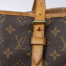 LOUIS VUITTON Monogram Bucket GM Shoulder Bag M42236 LV Auth 133357-18