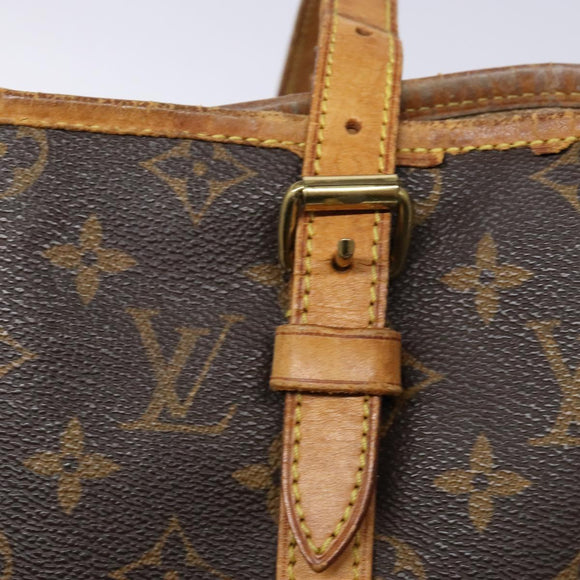 LOUIS VUITTON Monogram Bucket GM Shoulder Bag M42236 LV Auth 133357