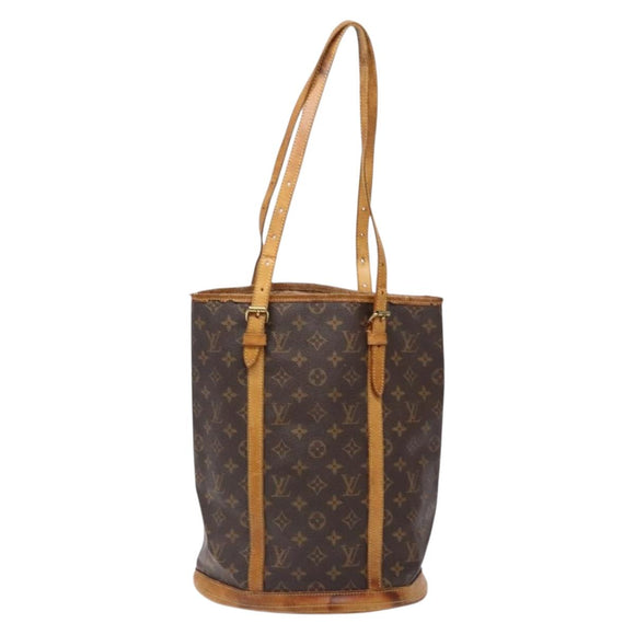 LOUIS VUITTON Monogram Bucket GM Shoulder Bag M42236 LV Auth 133357