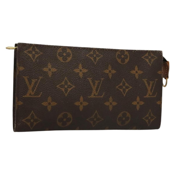 LOUIS VUITTON Monogram Bucket GM Accessory Pouch LV Auth 133358