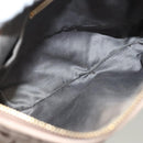 Miu Miu Matelasse Shoulder Bag Leather Pink Gold Auth 133370-18