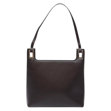 GUCCI Shoulder Bag Leather Brown 001 3099 Auth 133377 - 0