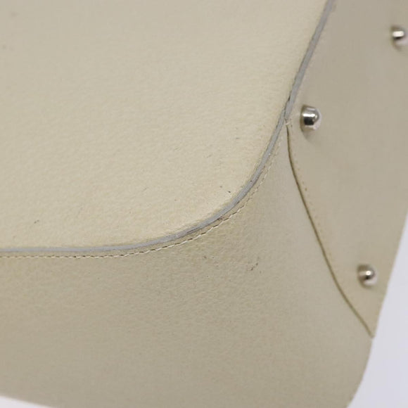 GUCCI Hand Bag Leather Beige 000 2058 0307 5 Auth 133378
