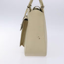 GUCCI Hand Bag Leather Beige 000 2058 0307 5 Auth 133378-3