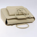 GUCCI Hand Bag Leather Beige 000 2058 0307 5 Auth 133378-6