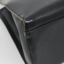 GUCCI Bamboo Hand Bag Leather Black 002 1010 3754 Auth 133382-13