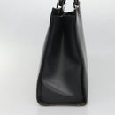 GUCCI Bamboo Hand Bag Leather Black 002 1010 3754 Auth 133382-5