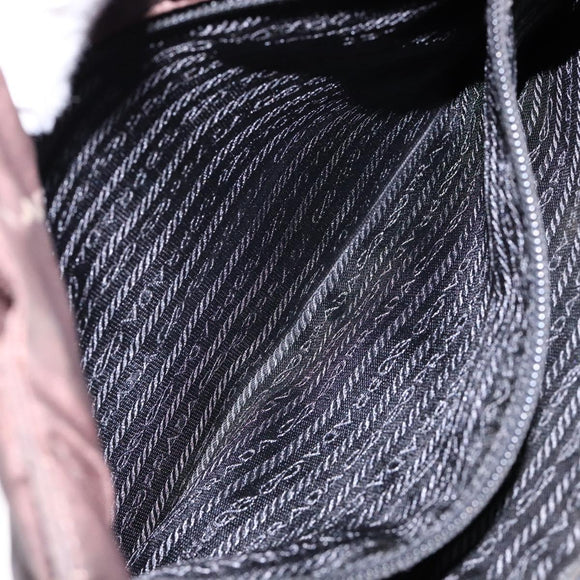 PRADA Tote Bag Nylon Brown Auth 133385