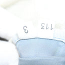 PRADA Tote Bag Canvas Beige Silver Auth 133386-12