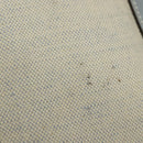 PRADA Tote Bag Canvas Beige Silver Auth 133386-3