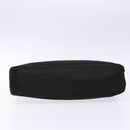 PRADA Shoulder Bag Nylon Black Silver Auth 133387-5