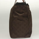 GUCCI GG Canvas Tote Bag Brown Gold 282439 Auth 133388-6