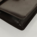 Salvatore Ferragamo Shoulder Bag Leather Brown Auth 133389-8