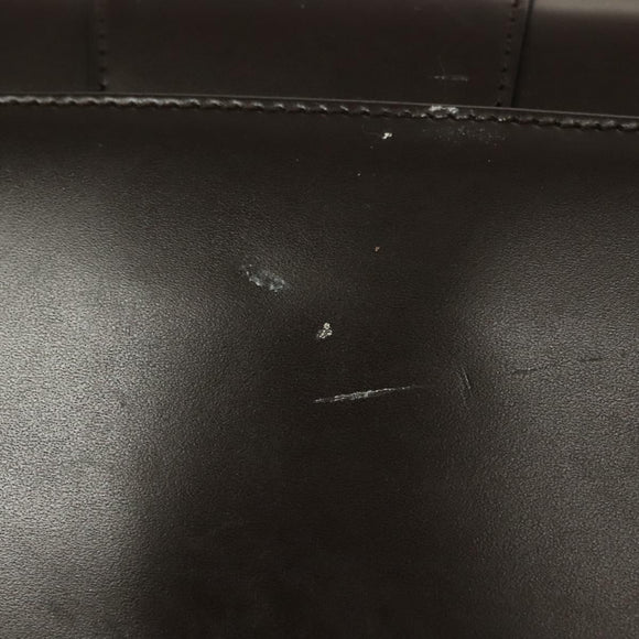 Salvatore Ferragamo Shoulder Bag Leather Brown Auth 133389