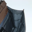 Salvatore Ferragamo Shoulder Bag Leather Brown Auth 133389-19