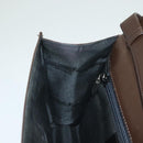 Salvatore Ferragamo Shoulder Bag Leather Brown Auth 133389-20