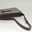 Salvatore Ferragamo Shoulder Bag Leather Brown Auth 133389-7