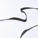 GUCCI Web Sherry Line GG Canvas Shoulder Bag Black Gold 37 04 3657 Auth 133392-8