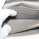 PRADA Shoulder Wallet Bag Safiano leather Beige Gold Auth 133393-10