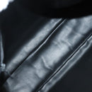 BALLY Quilted Chain Shoulder Bag Leather Black Gold Auth 133395-11