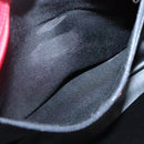 BALLY Quilted Chain Shoulder Bag Leather Red Gold Auth 133396-12