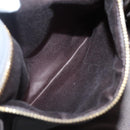 Miu Miu Matelasse Hand Bag Leather 2way Gray Gold Auth 133400-23