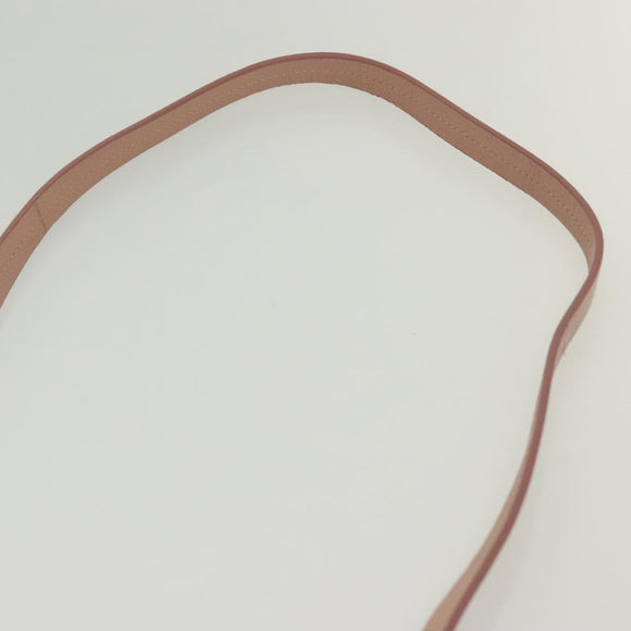 Miu Miu Hand Bag Leather 2way Pink Silver Auth 133403