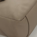 Salvatore Ferragamo Hand Bag Leather Gray Gold Auth 133404-9