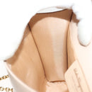 Salvatore Ferragamo Chain Vala Shoulder Bag Leather Beige Gold Auth 133406-20