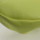 BOTTEGA VENETA Chain Shoulder Bag Leather Gold Lime Green Auth 133411V-14