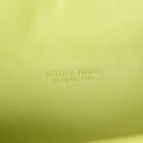 BOTTEGA VENETA Chain Shoulder Bag Leather Gold Lime Green Auth 133411V-17