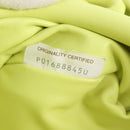 BOTTEGA VENETA Chain Shoulder Bag Leather Gold Lime Green Auth 133411V-21