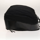 GUCCI Boston Bag Cotton Black Silver 010 1553 0301 Auth 133415-4