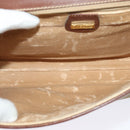 GUCCI GG Canvas Shoulder Bag Brown Gold 004 49 0195 Auth 133417-17