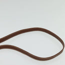 GUCCI GG Canvas Shoulder Bag Brown Gold 004 49 0195 Auth 133417-8