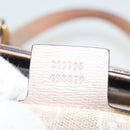 GUCCI Horsebit Hand Bag Leather 2way Gold Pink gold 319795 Auth 133420-23