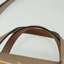 GUCCI Horsebit Hand Bag Leather 2way Gold Pink gold 319795 Auth 133420-9