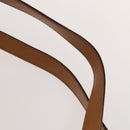 CELINE Macadam Canvas Backpack PVC Leather Brown Gold Auth 133422-15