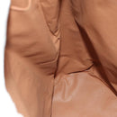 CELINE Macadam Canvas Backpack PVC Leather Brown Gold Auth 133422-22