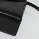 GIVENCHY Hand Bag Leather 2way Black Auth 133423-13