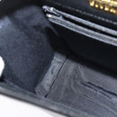 GIVENCHY Hand Bag Leather 2way Black Auth 133423A-22