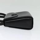 GIVENCHY Hand Bag Leather 2way Black Auth 133423-4