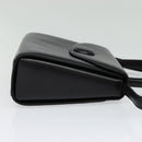 GIVENCHY Hand Bag Leather 2way Black Auth 133423A-4