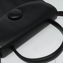 GIVENCHY Hand Bag Leather 2way Black Auth 133423-6
