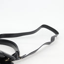 BVLGARI Hand Bag Leather 2way Black Gold Auth 133425-10