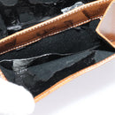 Salvatore Ferragamo Shoulder Bag Leather Beige Gold Auth 133427-11