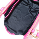 Miu Miu Hand Bag Leather 2way Pink Gold Auth 133439V-20