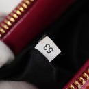 Miu Miu Hand Bag Leather 2way Pink Gold Auth 133439V-24